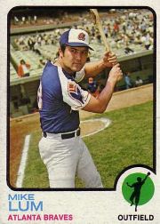 1973 Topps Baseball Cards      266     Mike Lum